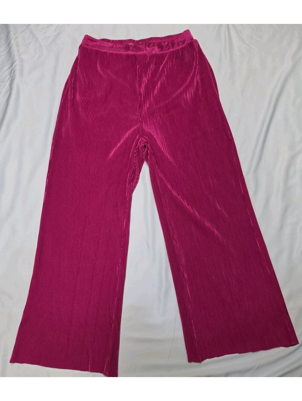 Red by BKE Magenta Ribbed Pants Women's Medium Inseam 29.5